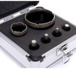 Kraft&Dele KD11226 ipari minőségű gyémántszemcsés csempe lyukfúró készlet 5db (KD11226)