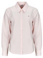 Tommy Hilfiger Ingek / Blúzok ESS POPLIN REGULAR SHIRT Rózsaszín FR 38