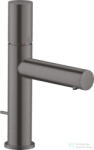Hansgrohe AXOR UNO 110 mosdó csaptelep Zero fogantyúval, automata leeresztővel, szálcsiszolt fekete króm 45001340 (45001340)
