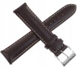 Nautica Barna Varrott Bőr Sima Óraszíj Nautica A17637G 20 mm (A17637G)