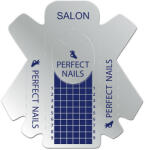 Perfect Nails Műköröm Sablon - Salon 50db KÉK - Perfect Nails (PNSE817) - glow