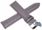 Diloy Szürke Bőr Óraszíj 22 mm Diloy P205 (P205.22.7)