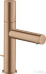 Hansgrohe AXOR UNO 110 mosdó csaptelep Zero fogantyúval, automata leeresztővel, szálcsiszolt vörös arany hatású 45001310 (45001310)