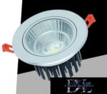 ELDLUX LED süllyestett lámpa 7w 630lm 3000K 24° IP20 alumínium (P-75-C)