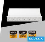 ELDLUX süllyesztett spot lámpa 11W 786lm 6000k 24° IP20 132x31mm fehér (XTD-6-BF)