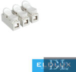 ELDLUX 3 pólusú kábel csatlakozó (rugós 2.5mm2) 100db/csomag (CMK823-3P-25-100)