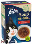 FELIX Soup Original Házias válogatás szószban nedves macskaeledel falatkákkal 6x48g (12564657O)