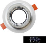 ELDLUX süllyesztett spot lámpatest GU10 Max 60w fehér/króm (P25-A)