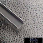 ELDLUX Alumínium profil (17*7mm aluprofil 2m. fedlap 2m. 2db végzáró. ) Felfogatót és végzárót nem tartalmaz! (APU1707)