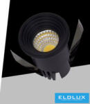 ELDLUX Mini spot lámpatest 3w 4000k 300lm 30° IP20 Fekete D35x47mm kivágás: D28mm (P-29-NN)