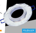 ELDLUX Süllyesztett lámpatest 1xPAR16 foglalat nélkül IP20 Króm D91x25mm Kivágás: D60mm (P6-A)