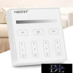 Eldlux MIBOXER RF 2.4G SIMA LED Szalaghoz Fali Távirányító 4 Zónás fehér (FUTB1)