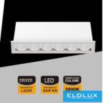 ELDLUX süllyesztett spot lámpa 11W 754lm 3000k 24° IP20 132x31mm fehér (XTD-6-BC)