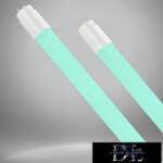 UNIVERSO T8 üveges LED fénycső 2 oldalos 18w zöld fényű 610lm 1200mm fehér (T8-120BV)