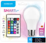 Modee LED Smart (Remote) Globe (Gömb) A60 9, 4W E27 270° RGB+W (806 lumen) (MSL-G9-4WE27RGB-R)