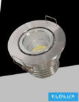ELDLUX Mini spot lámpatest 3w 4000k 270lm 30° IP20 Króm D52x40mm Kivágás: D40mm (P-45-3AN)