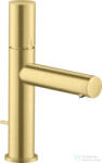 Hansgrohe AXOR UNO 110 mosdó csaptelep Zero fogantyúval, automata leeresztővel, szálcsiszolt sárgaréz 45001950 (45001950)