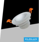 ELDLUX Süllyesztett spot lámpa 1xPAR16 foglalat nélkül IP20 Fehér D88x50mm kivágás: D75mm (P22-GU10-B)