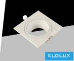 ELDLUX süllyesztett spot lámpa 1xGU10 IP20 88x88x31mm kivágás: 75X75mm fehér 5év (P38-B1)