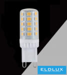 ELDLUX LED izzó G9 4W 480lm 3000K CRI≥80 Ø16x50mm (G9-4W-CE3-3)