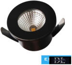 ELDLUX Mini spot lámpatest 1w 3000k 80lm 30° IP20 Fehér D31x22mm kivágás: D25mm (P-31-1NC)