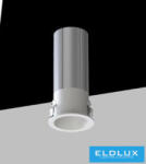 ELDLUX Mini spotlámpa 3w 145lm 6000k IP20 Fehér D25x57mm kivágás: D20mm (R20-BF)