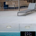 UNIVERSO Vízalatti lámpa LED AC/DC-12/24v 1w 90lm 6500k 30° IP68 acél Ø42-Ø38x90mm (ES41-F)