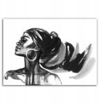  Poszter "Női Erő" - Minimalista Dekoráció Nappaliba és Hálószobába A3