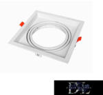 ELDLUX Süllyesztett spot keret 1*AR111 fehér 175x175mm / kivágás 160x160mm (P-AR111-B1)