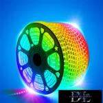 ELDLUX Flexibilis LED szalag AC: 220V 2835-120D-10MM 7.6w/M RGB IP65 (LS08220RGB)
