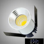 ELDLUX mini spot lámpatest 3w 3000k 300lm 30° IP20 ∅35×47mm ezüst (P-29-C)