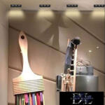 ELDLUX süllyesztett spot lámpa 6W 480lm 3000k 34° IP20 95mm fekete (F6W-NC)