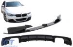 KITT Első lökhárító spoiler hátsó diffúzorral BMW 3 F30 F31 (2011-től) modellekhez, M Performance Dizájn, fekete (CORDBMF30MPDOBBS)