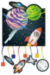  Űr Rocket Space pinata
