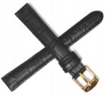 Jordan Kerr Fekete Hosszú XL Óraszíj Adriatica Krokodil 16 mm ADR16.013. 01G (ADR16.013.01G)