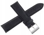  Fekete Bőr Óraszíj Nautica NAI21501GBL 22 mm Krokodil (PNAI21501GBL)