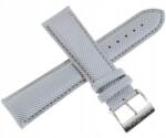  Ezüst Színű Varrott Bőr Óraszíj Nautica A14570G 22 mm (PA14570G)