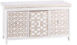 AdTrend Banca lemn alb maro 80 x 35 x 42 cm (101862) Canapea