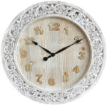 AdTrend Ceas perete lemn alb maro 60 cm (101059)