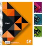 Globus Тетрадка със спирала 17х25см, 60 листа, 2 теми Edge