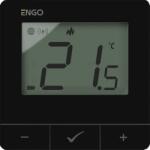ENGO Termostat inteligent ENGO E25-BATB, ZigBee 868 MHz, alimentare pe baterii, negru (932342946)