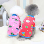  Kutyaruha - Kutyapulóver - Kutyapulcsi - Traktoros és Felhős cica mintával - XL - traktoros