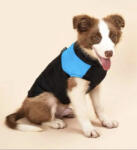  Kutyaruha - Vízhatlan széltörő mellény cipzárral 7XL Méretig - 4XL - KÉK