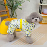 Petgear Kutyaruha - Csillagom overál pórázakasztóval - Sárga - M