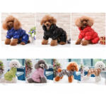  Kutyaruha - Kutyaoverál Egyberészes bundás kezeslábas. Vízálló - 5színben - XL - piros