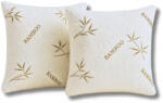 Somnart Set 2 Perne 60x60 Somnart Belina Bamboo, microfibra, lavabile la masina, vidat (SET.2PER.MFB.60X60.IMP.03)