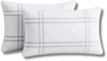 Somnart Set 2 Perne Somnart matlasate Grid Confort 50x70 cm (SET.2PER.IMP.CF.50X70.01)