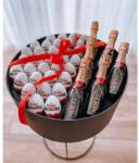 Lux&Box Exclusive ajándék Box: Kinder tojás + Moët & Chandon pezsgő