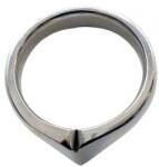 Rouge Stainless Steel Taj Ring 32mm In Clamshell Inel pentru penis