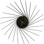 Karlsson Ceas de perete Helix XL, lemn negru (KA5890BK)